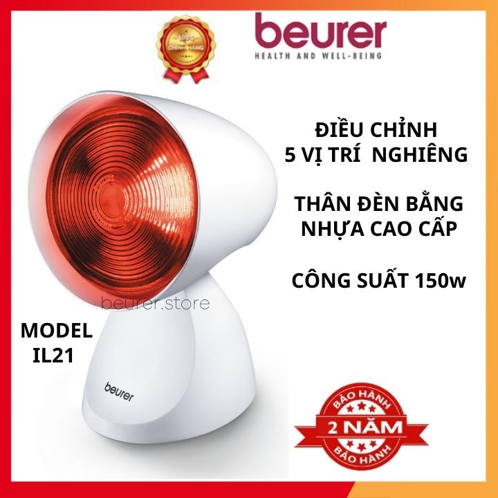 Đèn hồng ngoại trị liệu Beurer IL21, công dụng chữa đau nhức xương khớp, đau thần kinh, vết thương chậm liền, áp xe