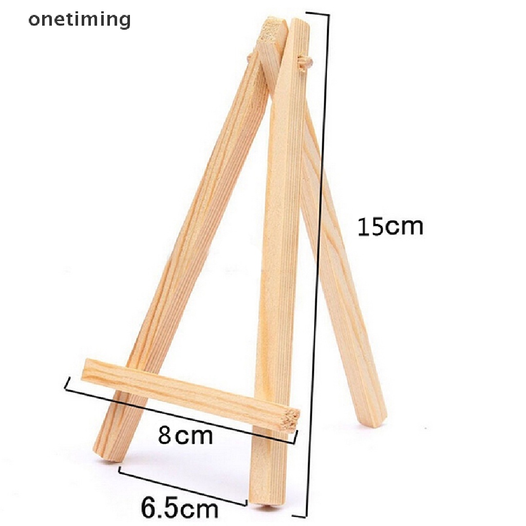 Otvn Mini Wooden Cafe Table Number Easel Wedding Place Name Card Holder Stand QDD