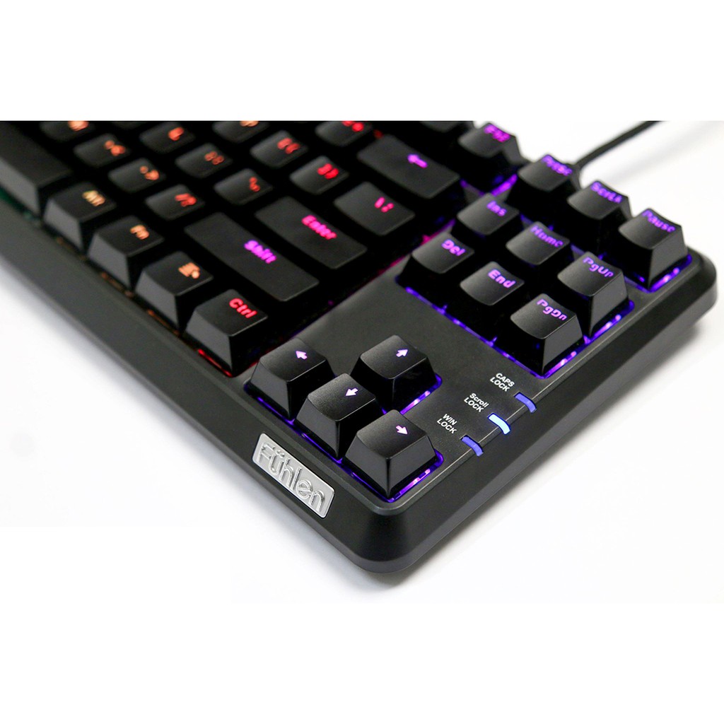 [Mã ELMS5 giảm 7% đơn 300K] Bàn phím cơ Fuhlen M87s RGB Giảm 30k khi nhập MAYT30 - Bàn phím Fuhlen M87s giá rẻ Led RGB