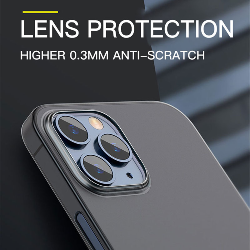 Ốp Điện Thoại Chống Sốc Dày 0.3mm Cho iphone 12 mini 11 pro xs max x xr se 2020 7 8 6 6s plus
