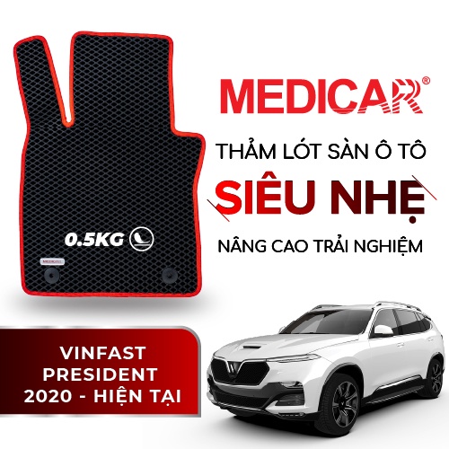 MEDICAR - Thảm Lót Sàn ô tô Vinfast President (2020 - Hiện tại)
