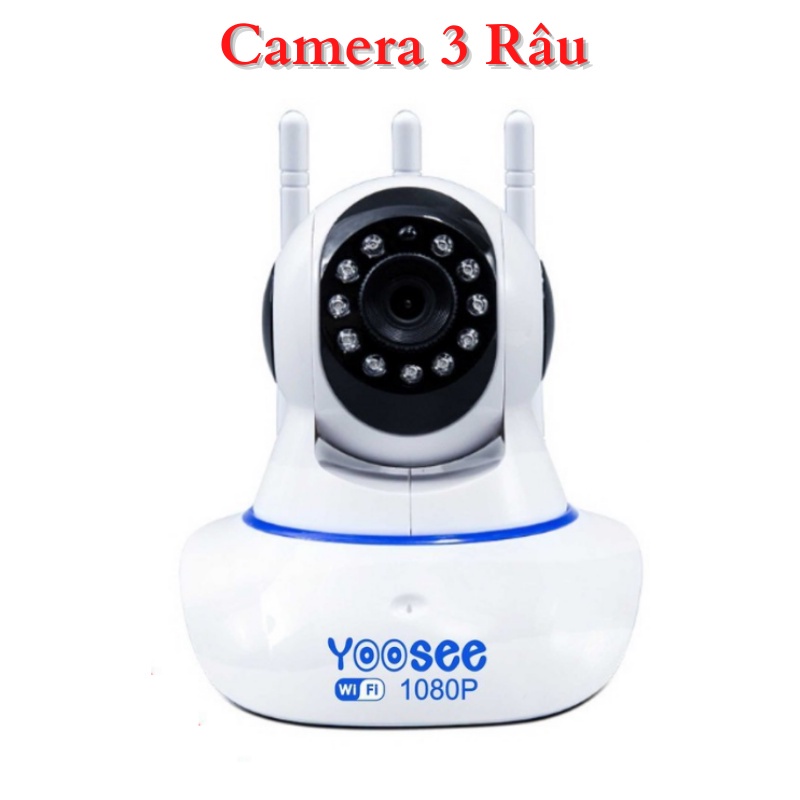 Camera wifi không dây YooSee xoay 360 độ 1080P + Thẻ nhớ 16GB