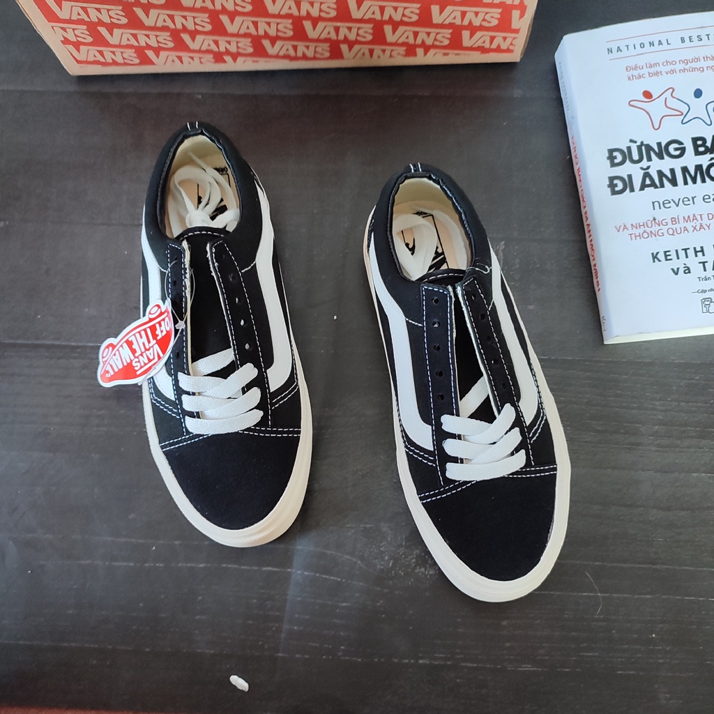Giày vans old skool nam nữ , giày lười màu đen chất lượng dễ phối đồ 2022 | BigBuy360 - bigbuy360.vn