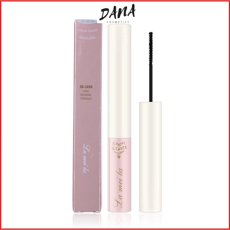 Chuốt mi mascara chống nước nội địa trung 2 màu đen nâu đầu chuốt nhỏ làm tơi mi không vón cục không trôi DANA