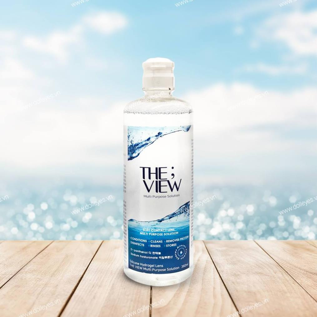 Nước ngâm lens Hàn Quốc VIVIMON THE VIEW 160ml