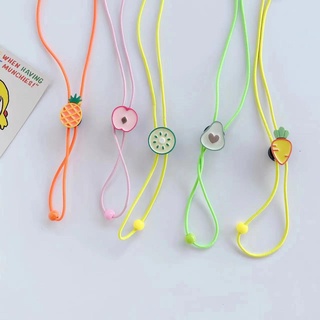 Dây đeo mắt kính chất liệu nylon họa tiết trái cây màu kẹo phong cách mới
