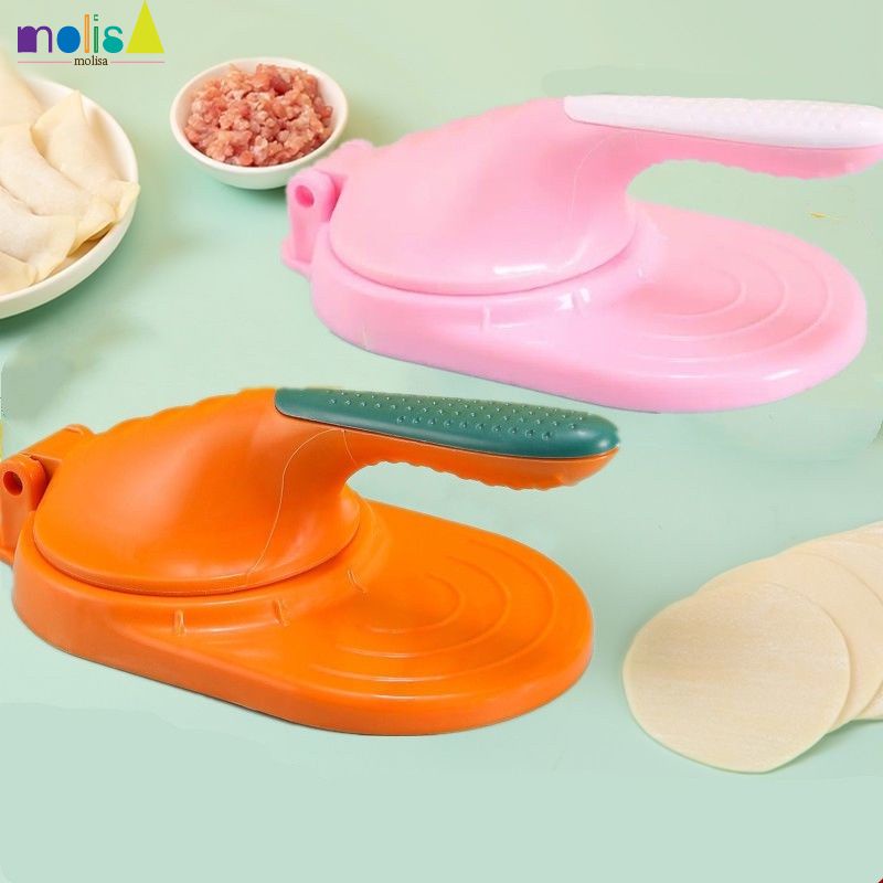 Sẵn Sàng Hộ Gia Đình Bánh Bao Da Khuôn Ép Bột Ép Dụng Cụ Nhà Bếp Bằng Tay Bánh Bao Hiện Vật Hộ Gia Đình Hướng Dẫn Sử Dụng Báo Chí Mì Gói Hoành Thánh Bánh Bao dụng Cụ-Molisa