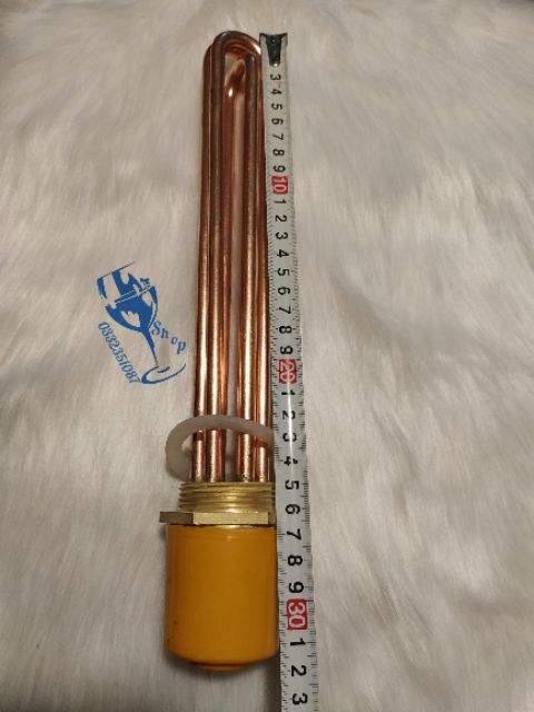 Thanh nhiệt nồi hơi , nấu rượu bằng đồng ,đầu zen đồng 48 dài 25cm