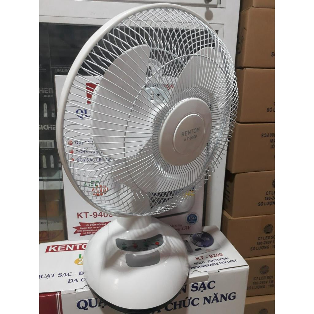 QUẠT SẠC KENTOM 9500 1 bình và 2 bình
