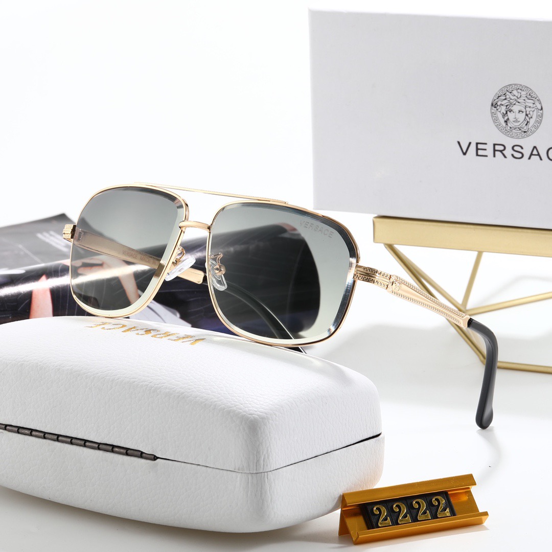 Versace Kính râm 2021 kính chống tia UV phân cực mới của nam và nữ