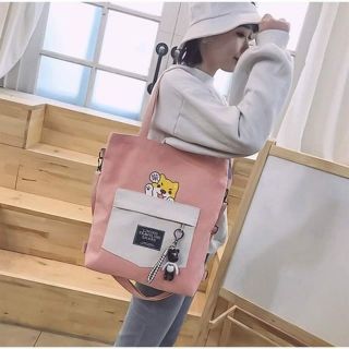 Túi tote hình chó vàng, tiện, xinh, bền