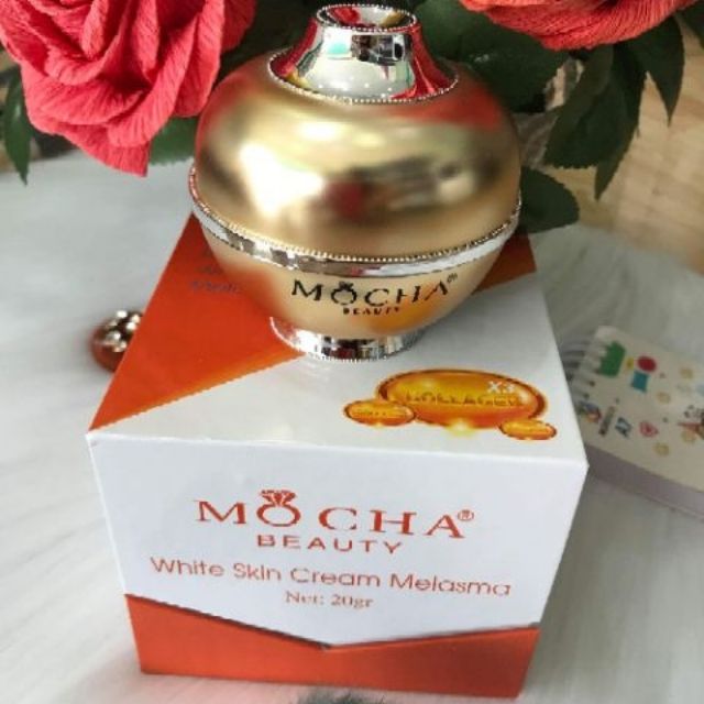 Kem face collagen tảo non Mocha xóa nám tàn nhang