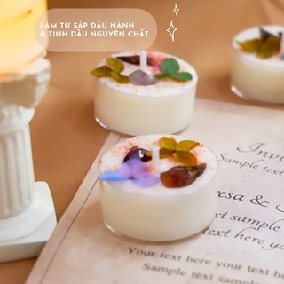 Combo 4 viên nến thơm Tealight nến Đá