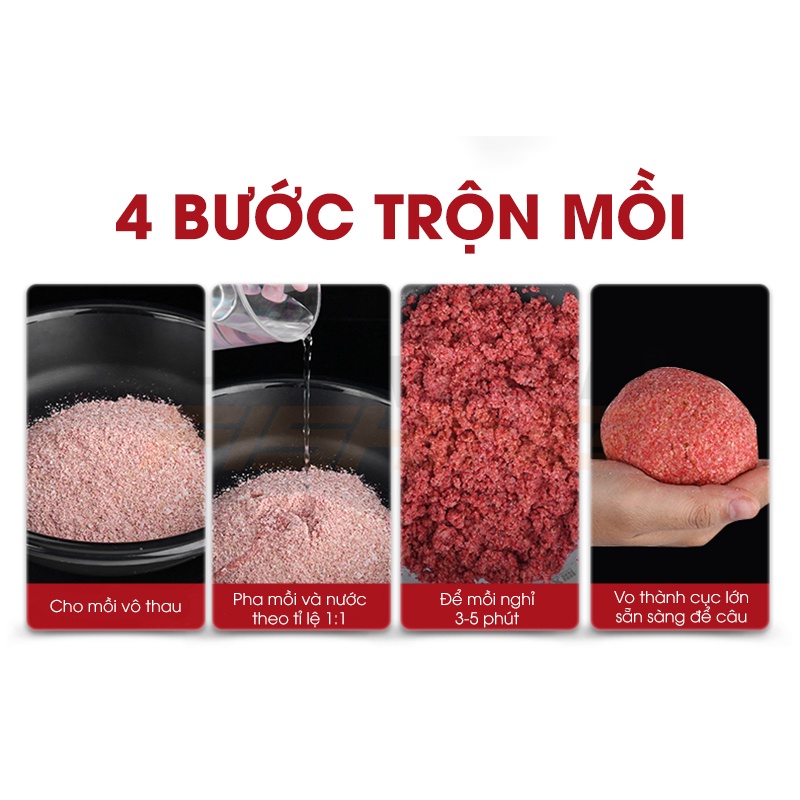 MỒI Handing cuồng chiến giun đỏ mồi câu chép diếc câu cá nước ngọt lăng ngão...câu đài