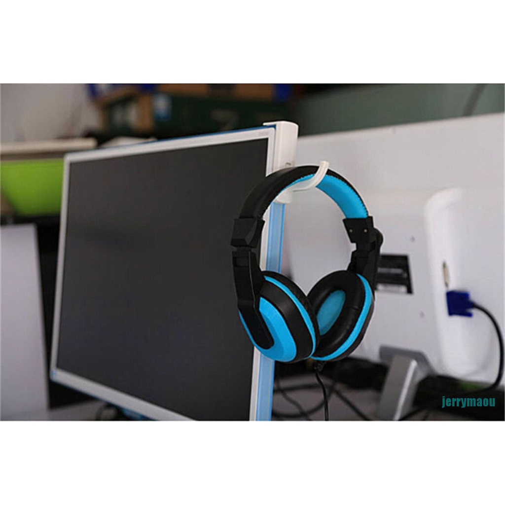 [JERM] 2PCS Headphone Holder Hanger Wall PC Monitor Stand Durable Headphone Accessories  RAOU | BigBuy360 - bigbuy360.vn