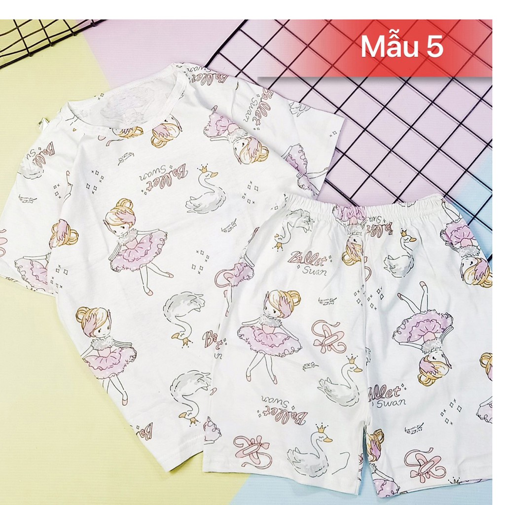 [XUẤT HÀN] Bô cotton Quảng Châu bé gái - SHOP BỐN MÙA