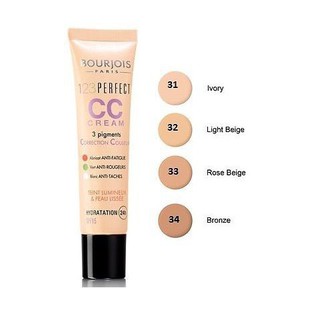 Kem nền 123 perfect bourjois cc cream 30ml