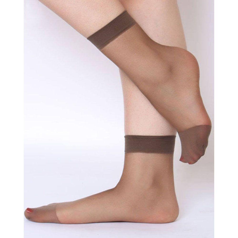 SOMEDAYZL Tất Mắt Cá Chân Siêu Mỏng Trong Suốt Co Giãn Gợi Cảm