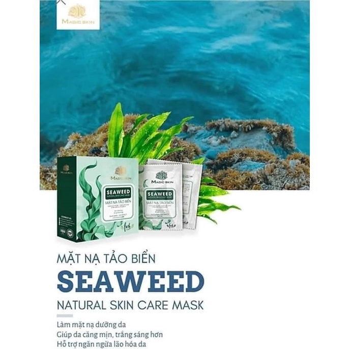 Mặt nạ tảo biển Seaweed Natural Skin Care Mask Magic Skin