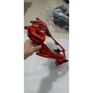 Ốp viền đèn pha đỏ đô Nouvo 5 Yamaha