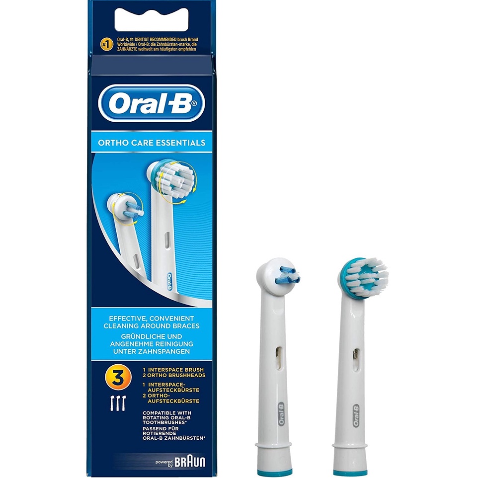 Bàn Chải Điện Oral-B Vitality đầu Ortho Care Cho Người Niềng Răng