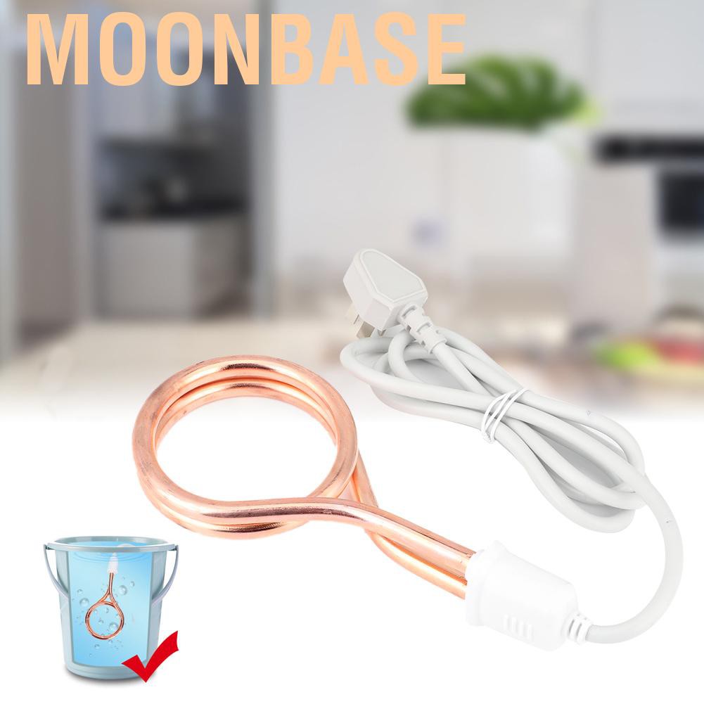 Moonbase 3000W High Power Immersion Heater Bucket Electric Water Heating Rod for Bathing AU Plug 220V