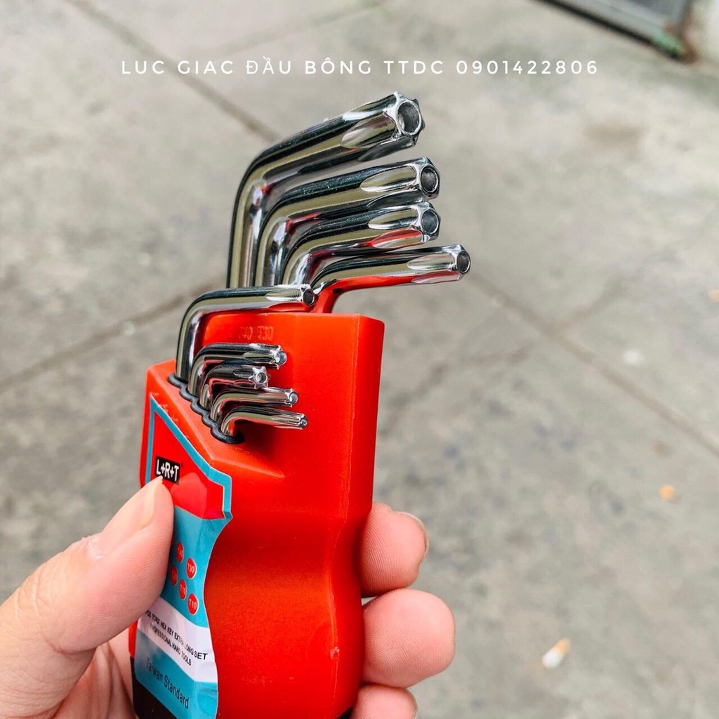 Bộ Lục giác đầu bông chuyên dùng cho ốc titanium cực bền
