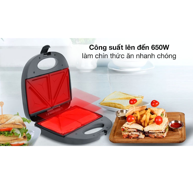 [Mã ELHADEV giảm 4% đơn 300K] Máy nướng bánh mì kẹp SBB-2333