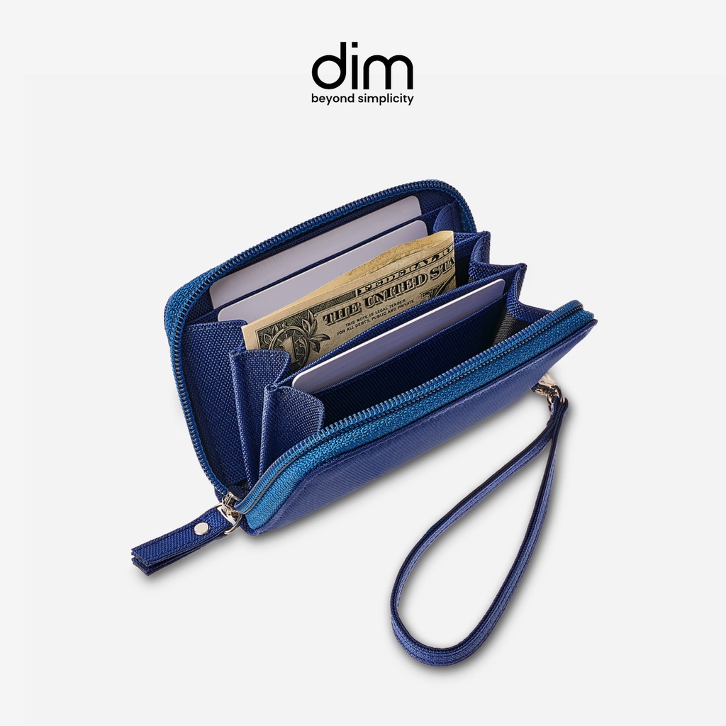 Ví Vải Unisex Đựng Thẻ DIM Mini Zip Wallet