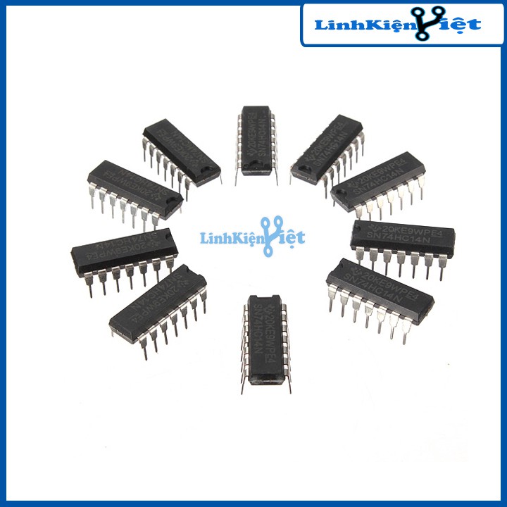 IC Chức Năng 74HC14 DIP14 Hex Inverter Schmitt Trigger