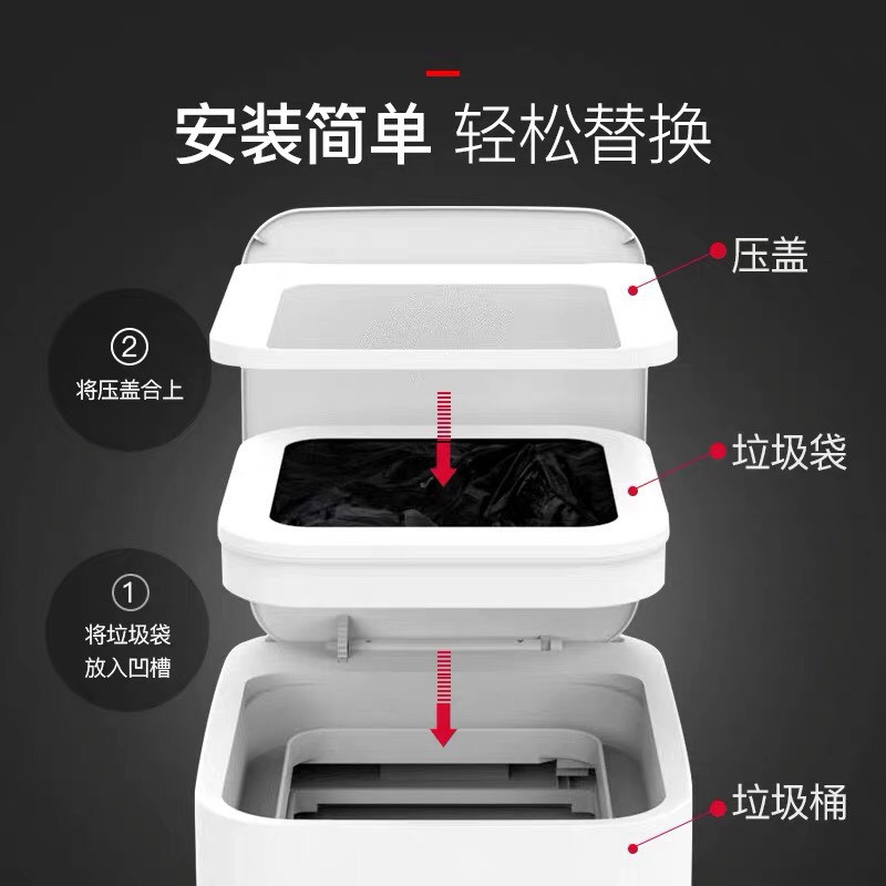 Khay đựng kèm túi rác thay thế cho thùng rác tự động thông minh Xiaomi TowNew