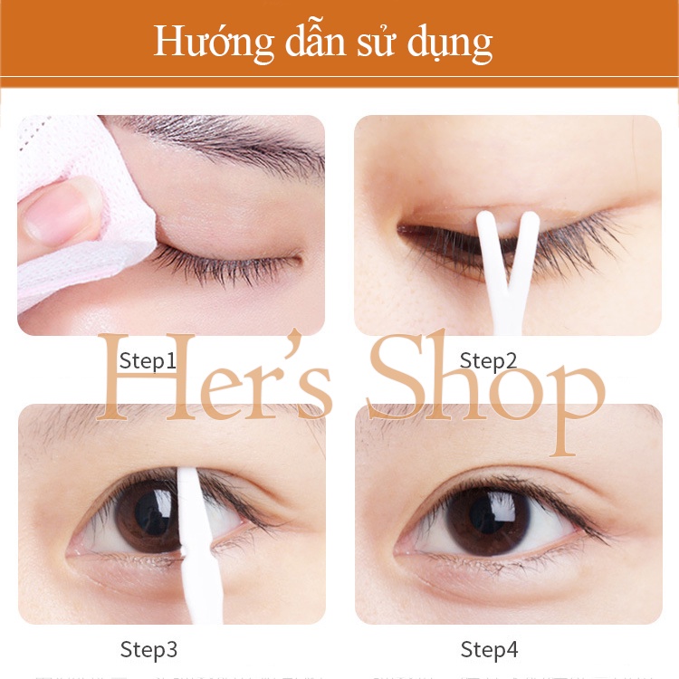 (Có Keo Sẵn) Hộp 800 Miếng Dán Kích Mí Kelly Face Dạng Lưới Tàng Hình Tự Nhiên Lâu Trôi