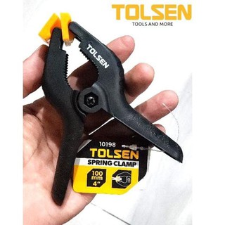 TOLSEN Bộ 4 Kẹp Gỗ Chữ A Bằng Nhựa 4inch 10198