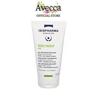  Gel Rửa Mặt Giảm Nhờn & Ngăn Ngừa Mụn Isis Pharma Teen Derm Gel Pháp 40ml, 150ml