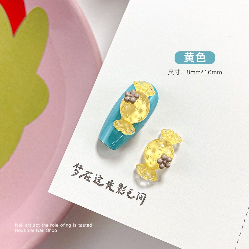 Set 20 cái charm kẹo trang trí móng