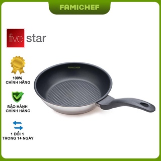 Chảo inox chống dính 3 đáy FiveStar FSC26007 26cm