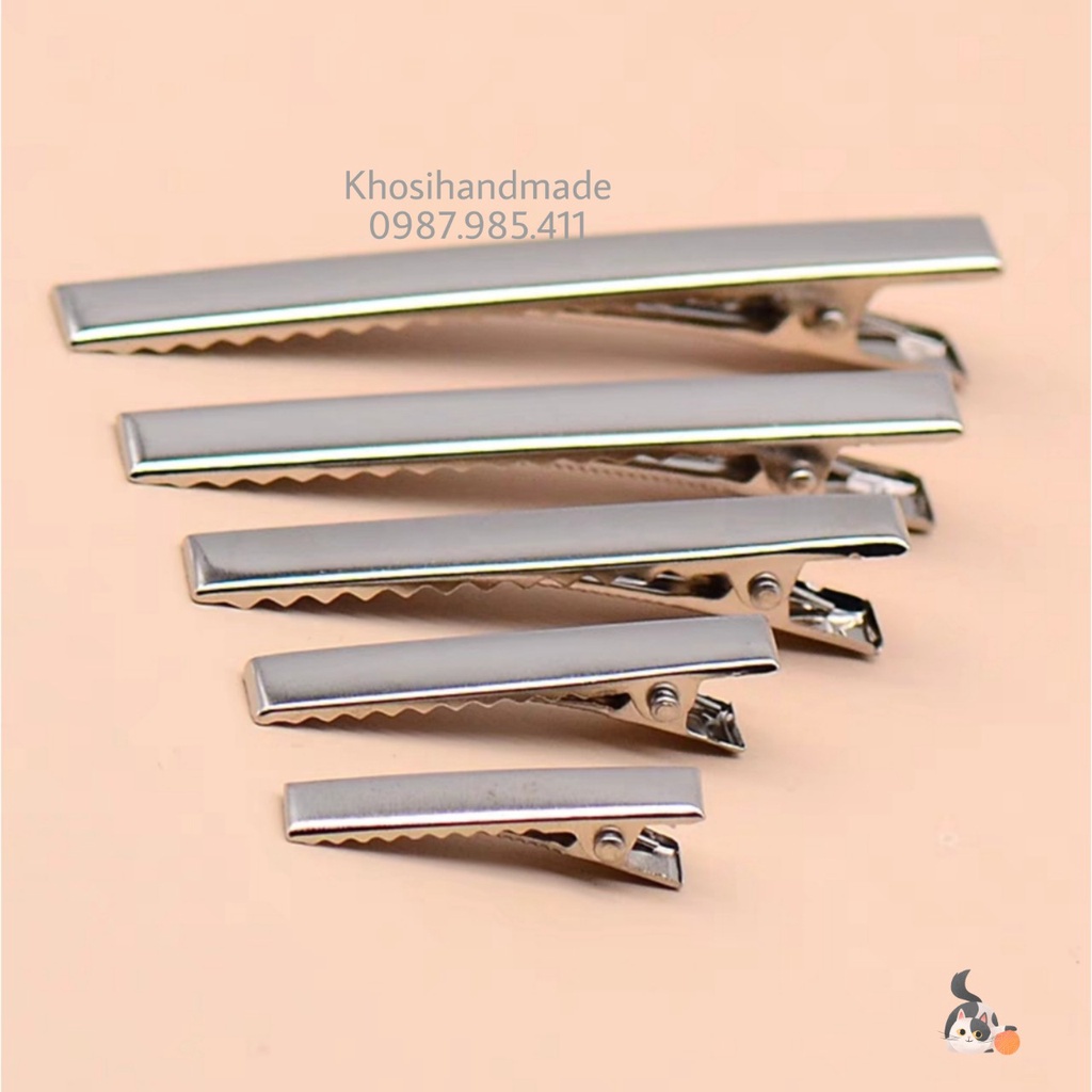 Phôi kẹp tóc mỏ vịt (Gói 10 cái)