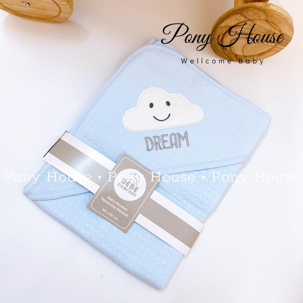 Chăn Ủ Choàng BEBE Comfort - Chăn Ủ Úm Choàng Đa Năng Có Mũ Cho Bé Sơ Sinh