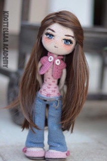 Doll HandMade - Búp bê len 25-30cm