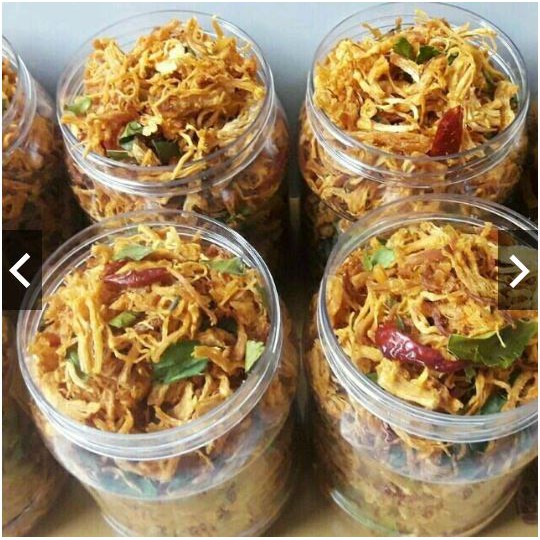 Combo 3KG Khô Gà Lá Chanh Và  2KG Khô Gà Bơ Tỏi (đóng hũ) Viettin Mart