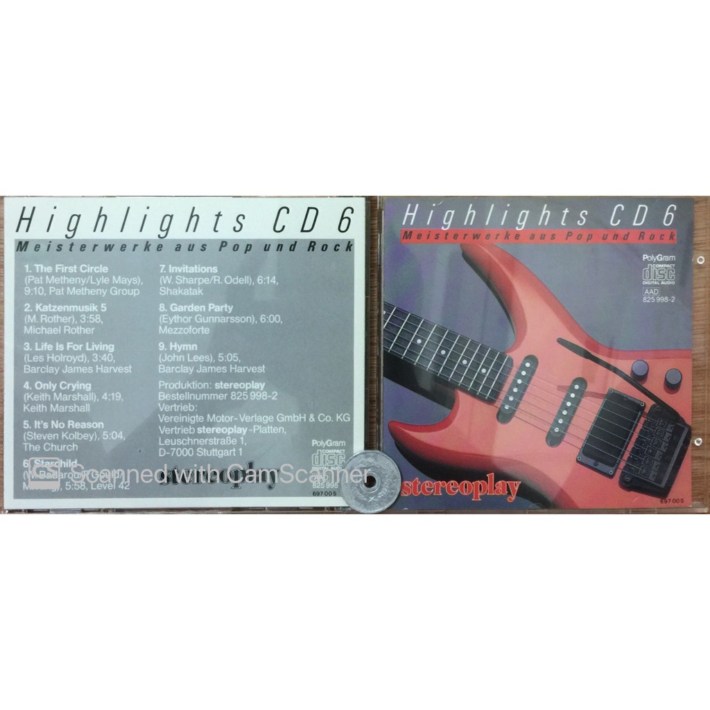 stereomate - CD gốc: Stereoplay Highlights CD 6 [Audiophile]