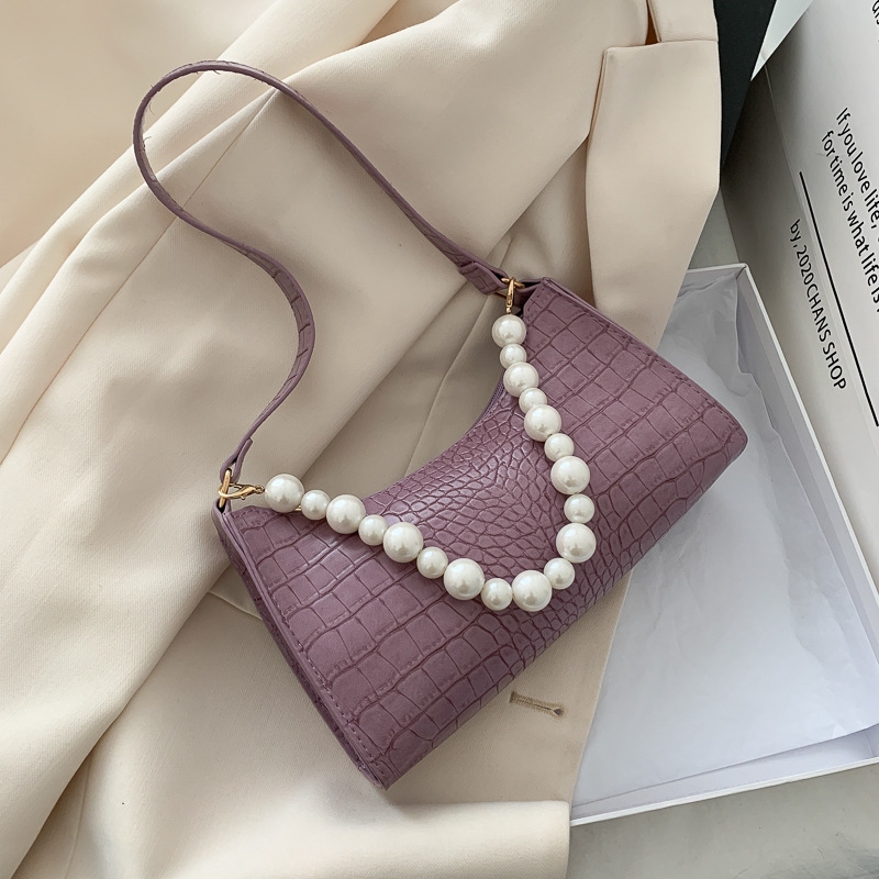 Túi Xách Tay Đính Ngọc Trai Thời Trang Mùa Hè Sành Điệu