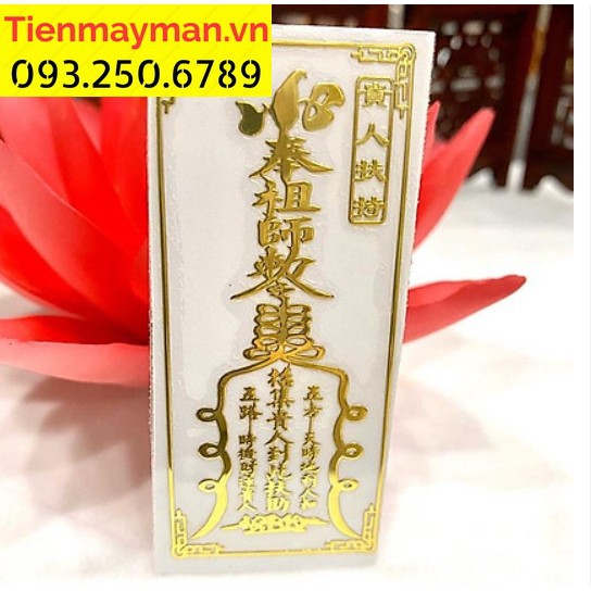 Miếng dán điện thoại MUA MAY BÁN ĐẮT linh phù đẹp lung linh phong thủy