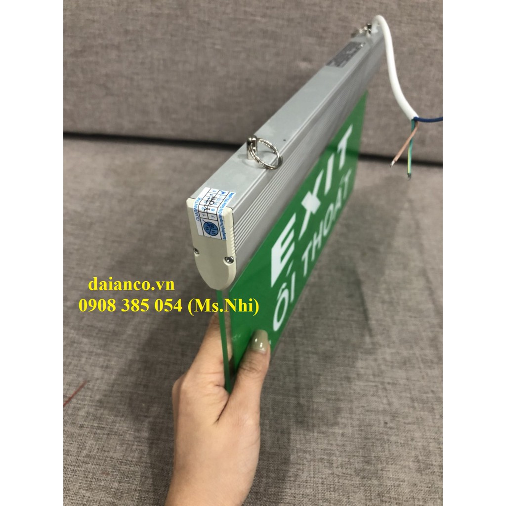 Biển Chỉ Dẫn Thoát Nạn Hai Mặt Exit Lối Thoát YF-1019 (YF2- 0ELT-1019)