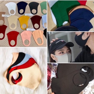 Khẩu trang vải poly 2 da chống bụi