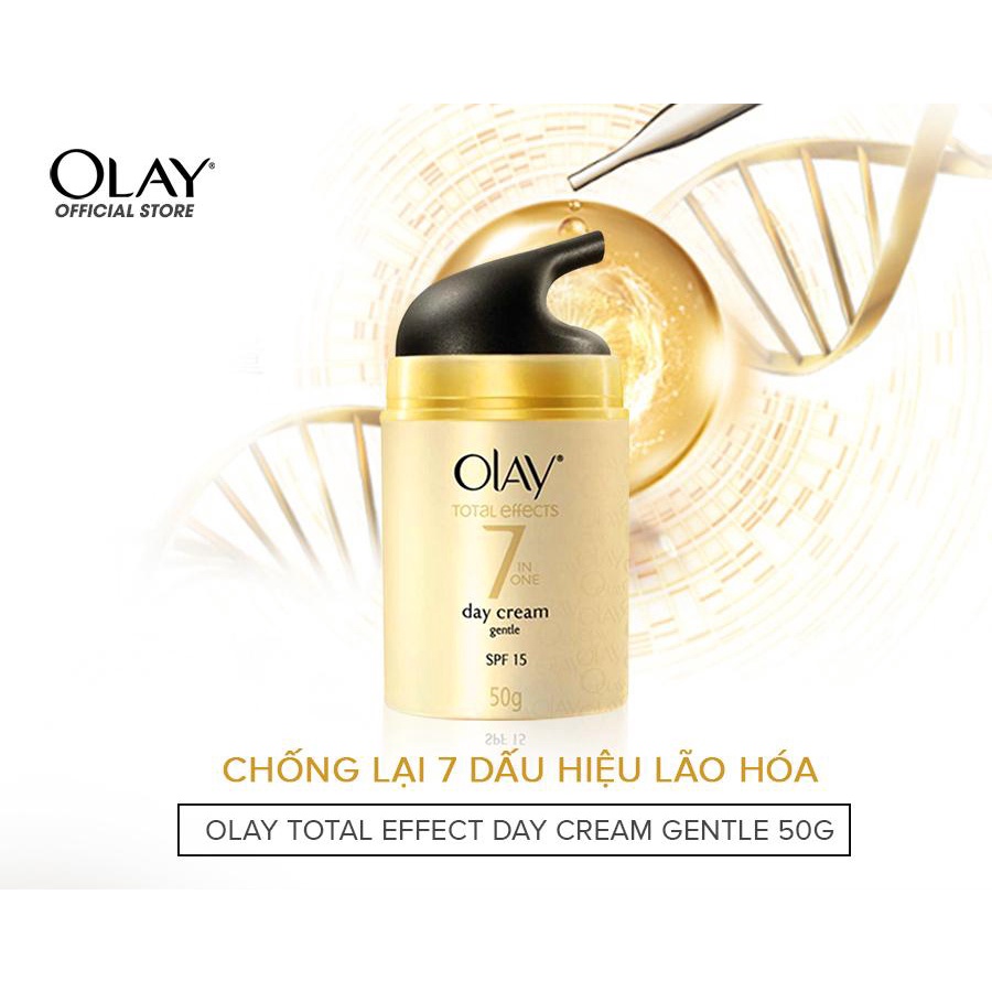 Kem Dưỡng Chống Lão Hóa Olay Total Effect 7 in 1 Không Mùi - Bản UK