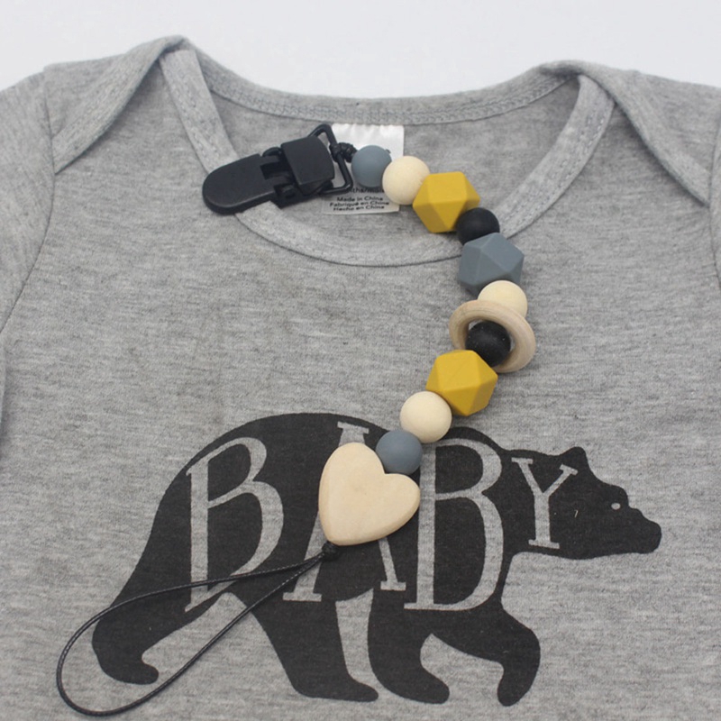 SHARP Dây Đeo Núm Vú Giả Bằng Silicon Cho Bé