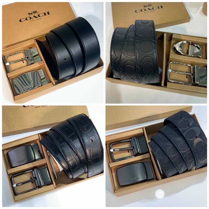 Set thắt lưng C0ach 4in1 cho phái mạnh