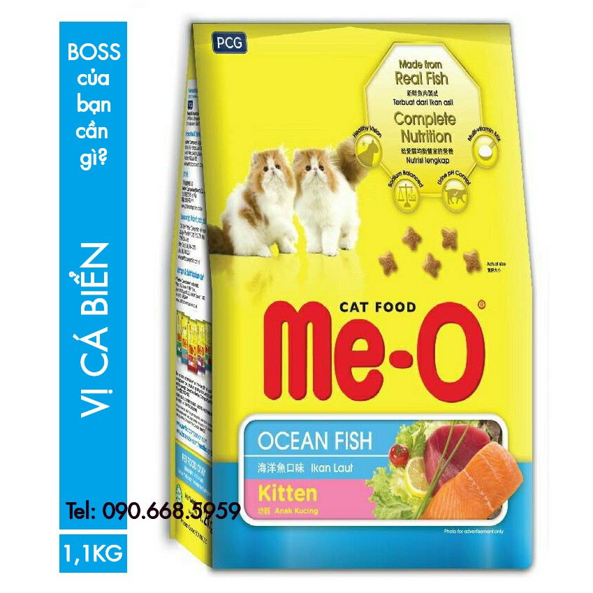 Thức ăn cho mèo con MeO Kitten 1.1kg