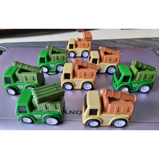 Vỉ 8 xe ô tô mini chạy trớn: hoạt hình, quân đội, cứu hộ